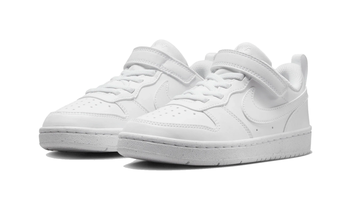 Nike Court Borough Low Recraft Triple White (PS)