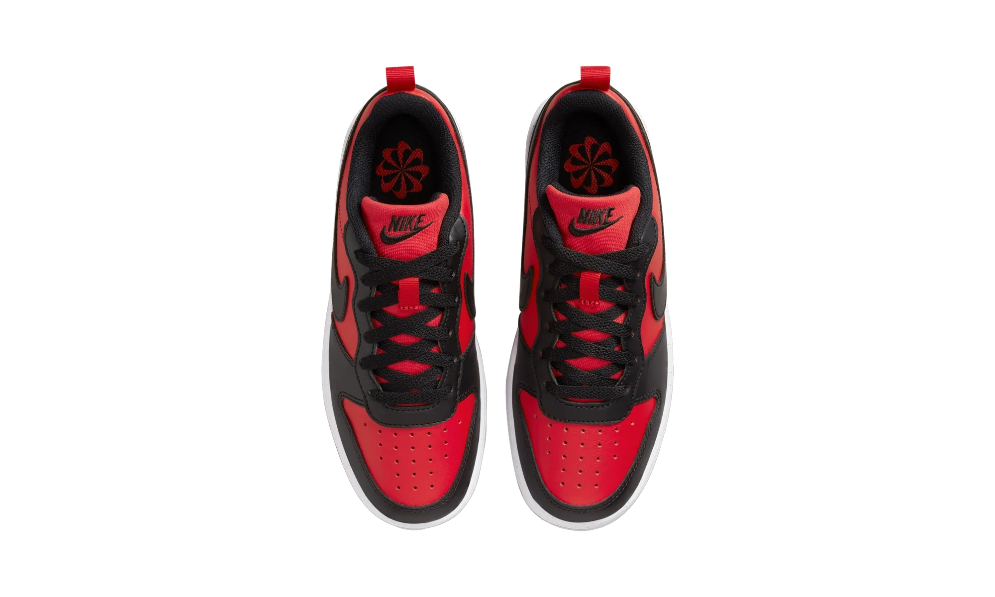 Nike Court Borough Low Recraft University Red Black