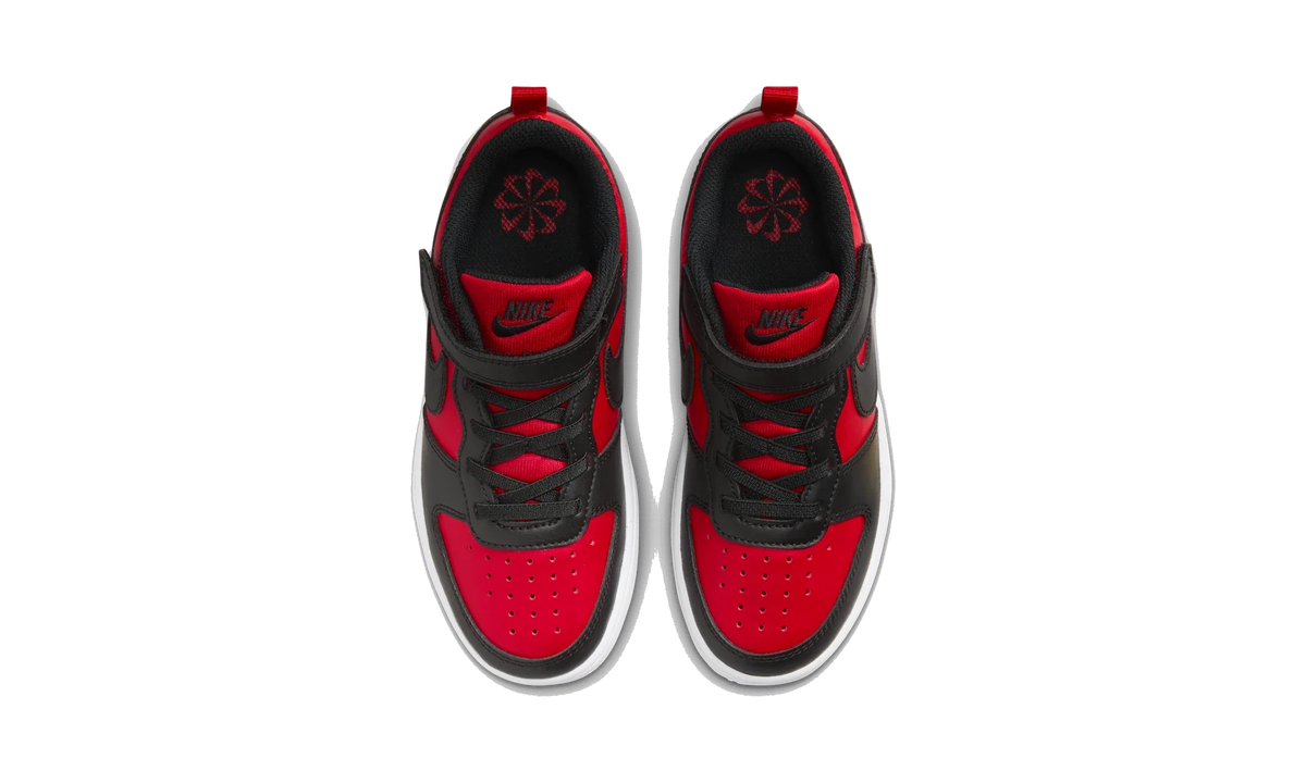 Nike Court Borough Low Recraft University Red Black (PS)