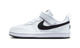 Nike Court Borough Low Recraft White Black (PS)