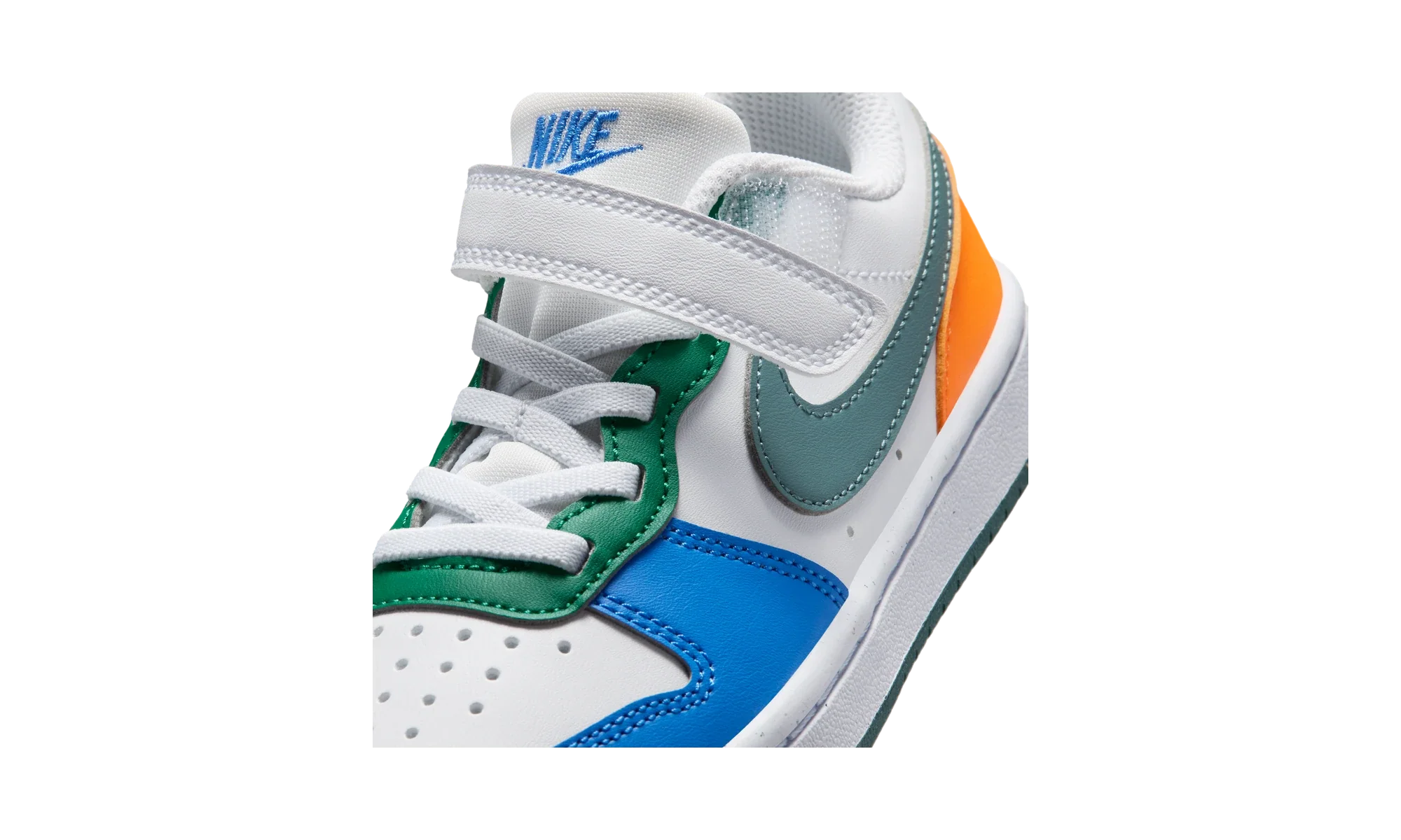 Nike Court Borough Low Recraft White Malachite Blue Crystal Mineral Slate (PS)