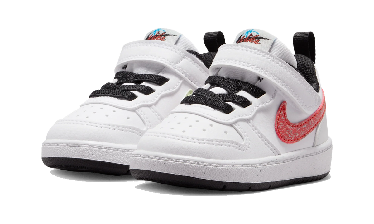 Nike Court Borough Low White Multi-Color (TD)