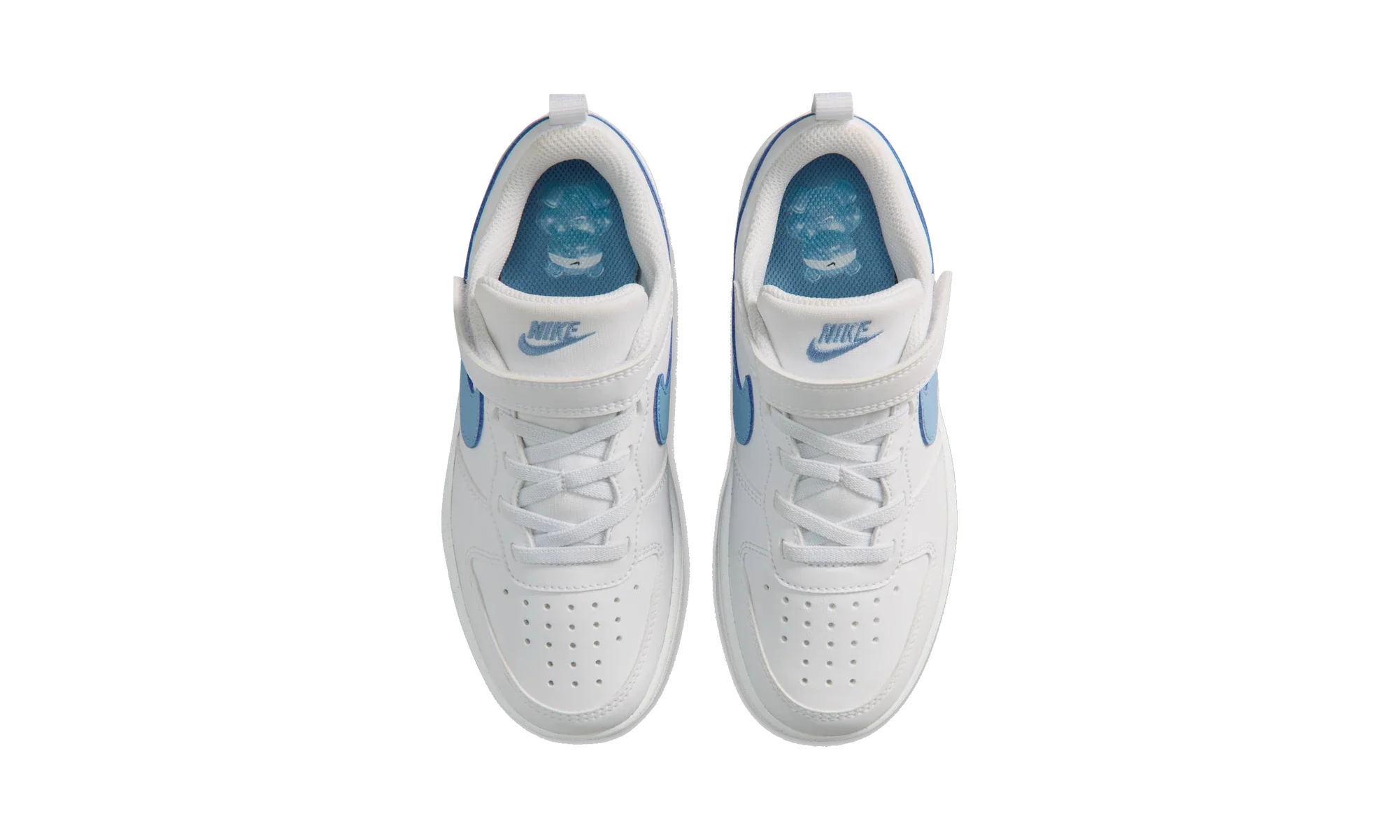 Nike Court Borough Low White Work Blue (PS)
