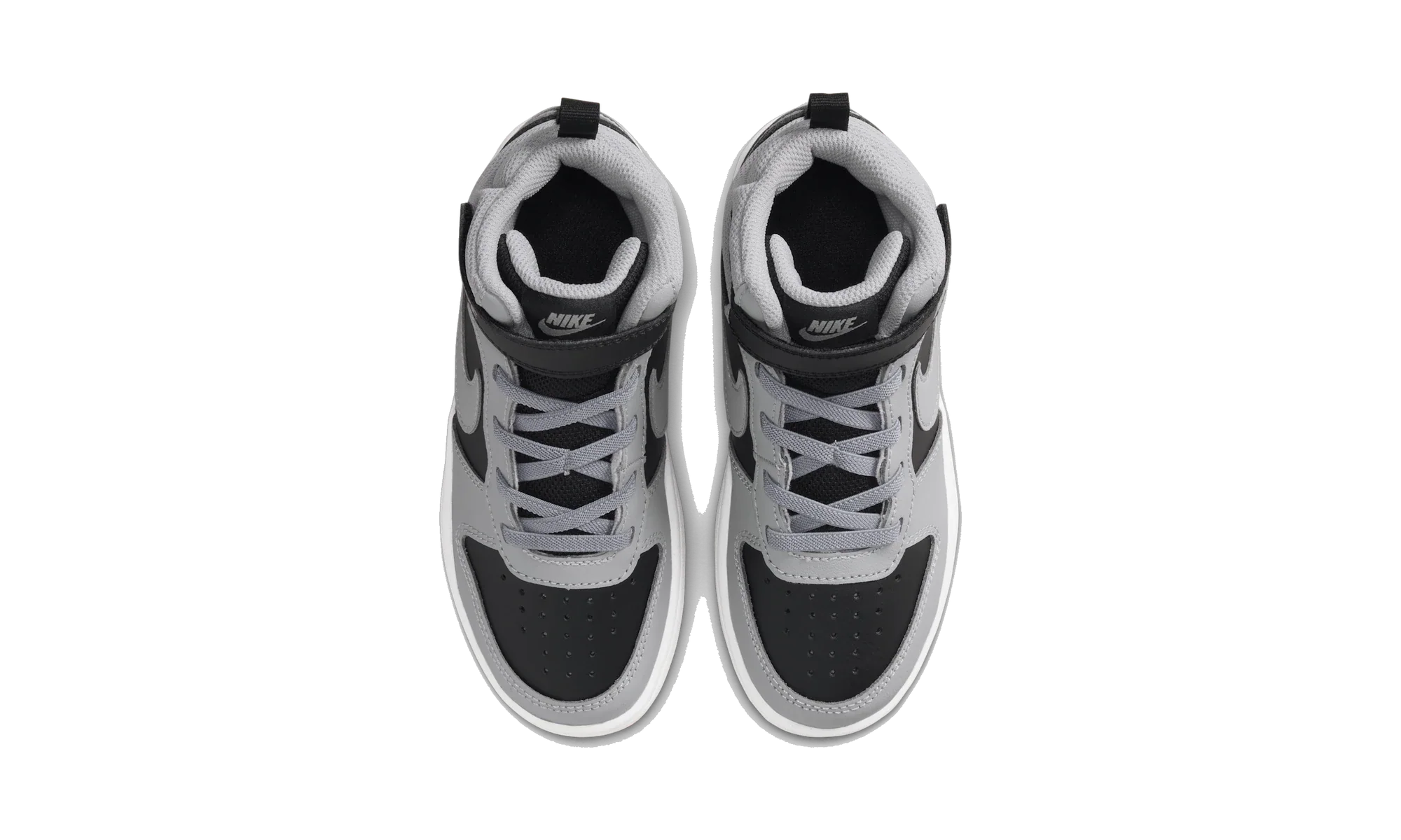 Nike Court Borough Mid 2 Black Light Smoke Grey Gum (PS)