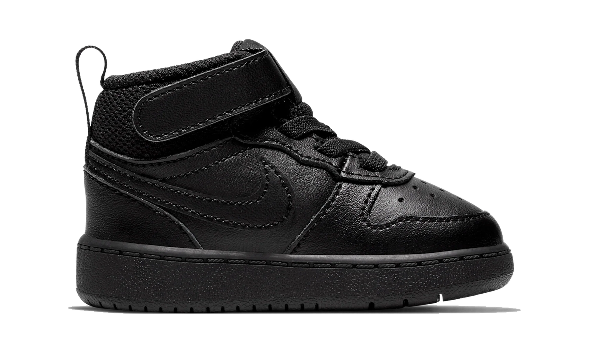 Nike Court Borough Mid 2 Triple Black (TD)