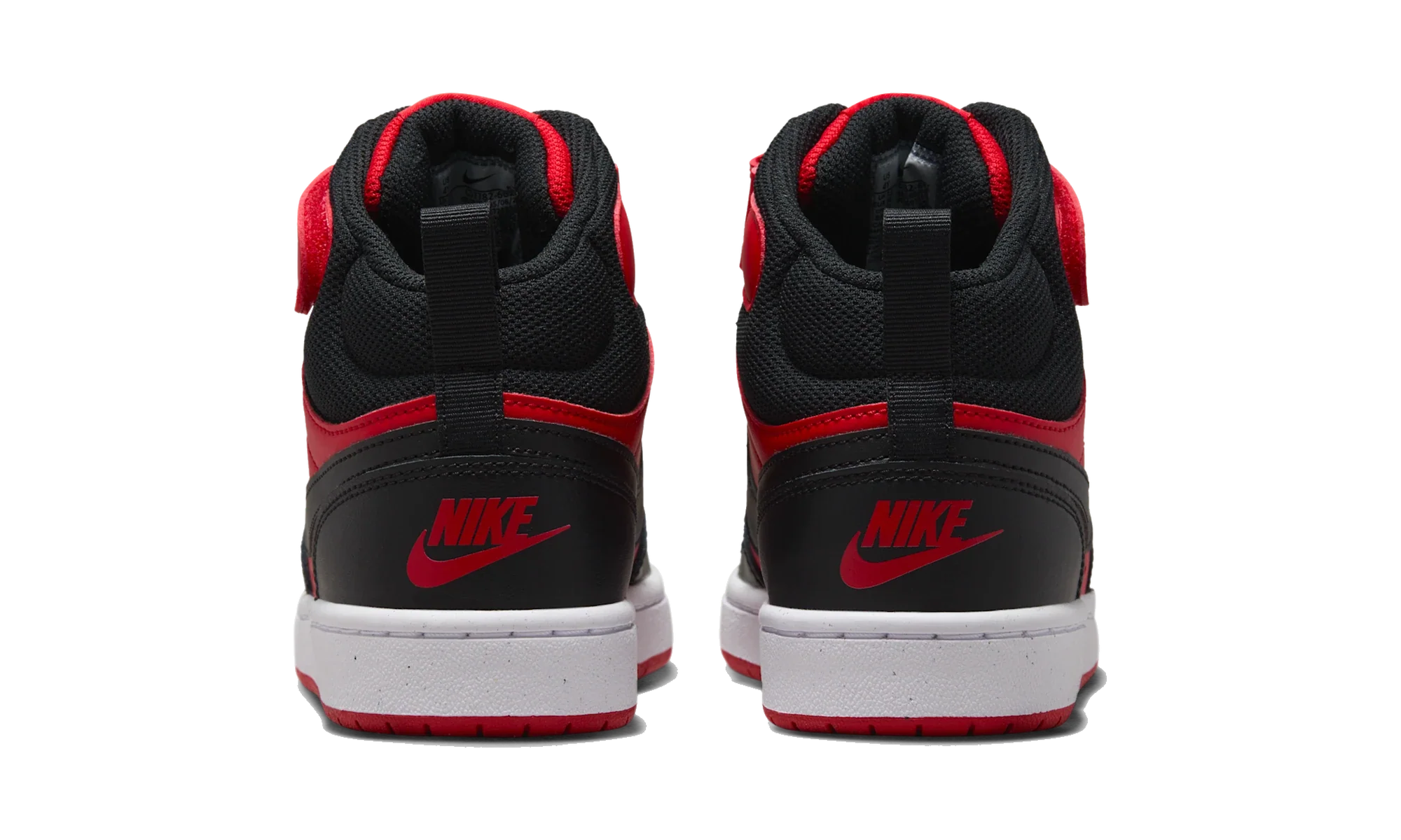 Nike Court Borough Mid 2 University Red White Black