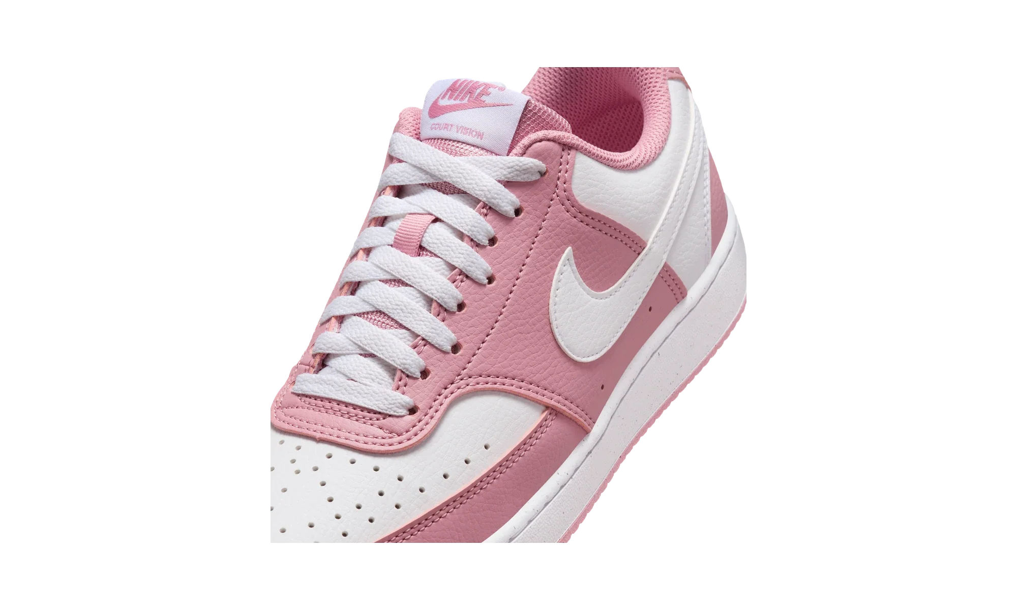Nike Court Vision Low Next Nature Elemental Pink White
