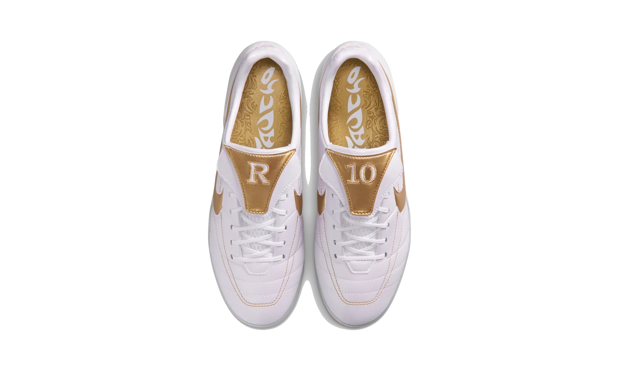 Nike Cryoshot Tiempo Legend R10 White Metallic Gold