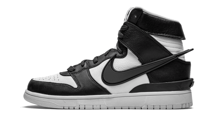 Nike Dunk High AMBUSH Black White, Black/Spruce Aura-White (CU7544-001)