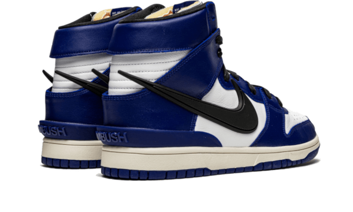 Nike Dunk High AMBUSH Deep Royal, Deep Royal Blue/White-Pale Ivory-Black (CU7544-400)