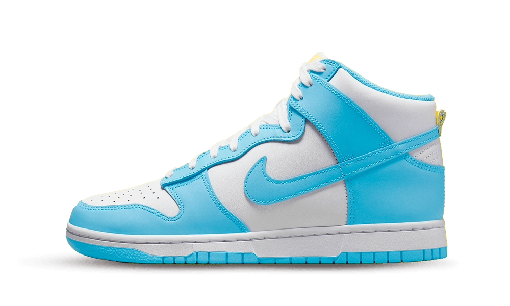 Nike Dunk High Blue Chill, Blue Chill/Blue Chill/White/Amarillo (DD1399-401)