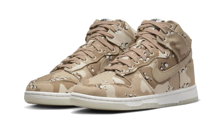 Nike Dunk High Desert Camo, Hemp/Light Soft Pink-Sail (DX2314-200)