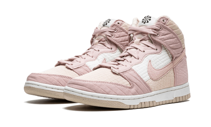 Nike Dunk High LX Next Nature Pink Oxford, Rusty Pink/Linen/White (DN9909-200)