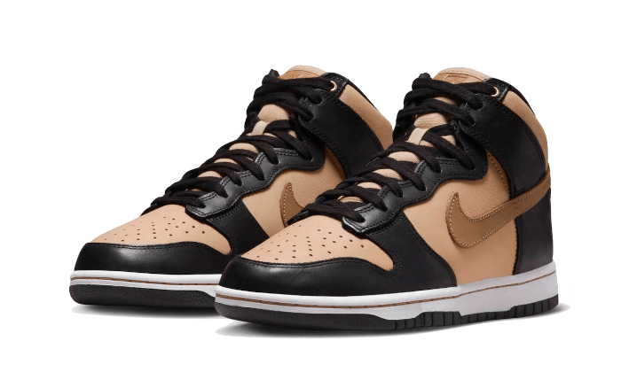 Nike Dunk High LXX Black Flax, Black/Flax/Vachetta Tan/White (DX0346-001)