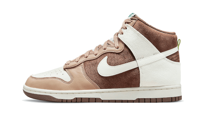 Nike Dunk High Light Chocolate, Sail/Khaki-Light Chocolate (DH5348-100)