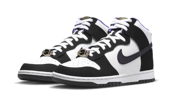 Nike Dunk High SE World Champs, Black/White/Purple (DR9512-001)