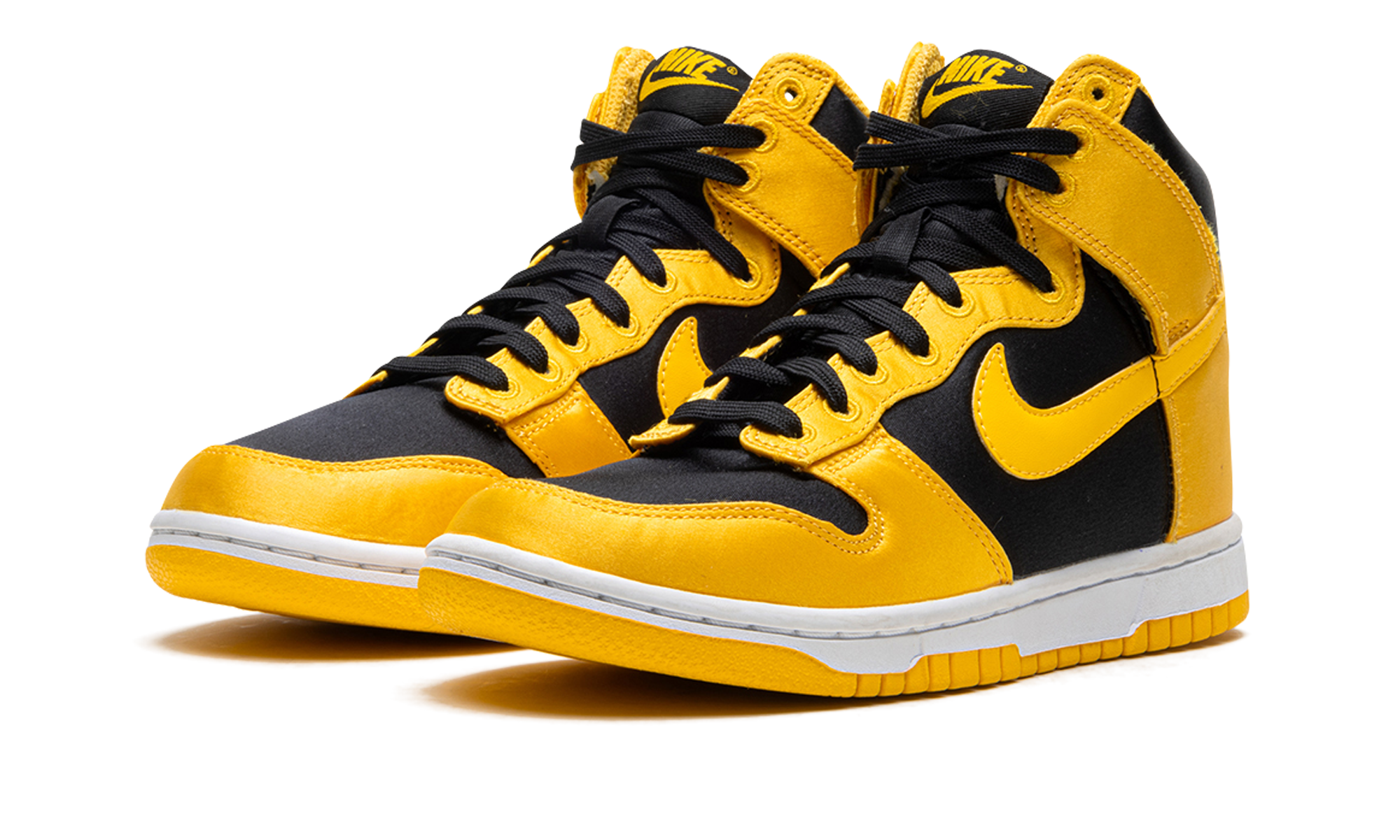 Nike Dunk High Satin Goldenrod