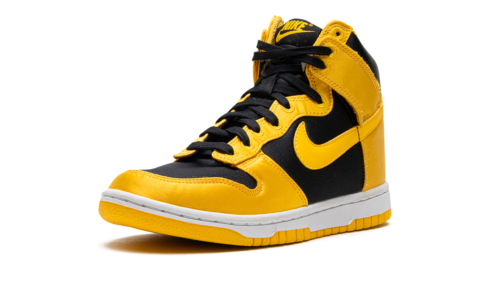 Nike Dunk High Satin Goldenrod