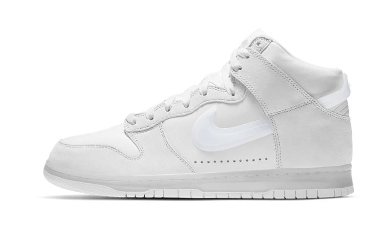 Nike Dunk High Slam Jam White Pure Platinum, White/Clear-Pure Platinum (DA1639-100)