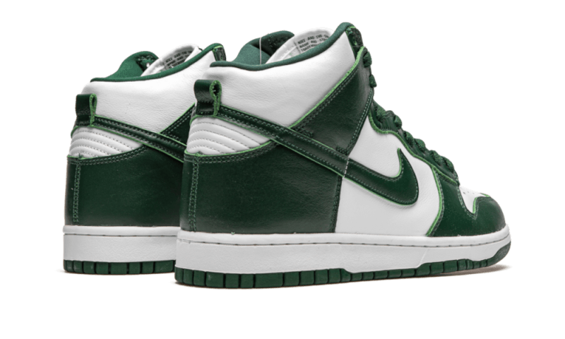 Nike Dunk High Spartan Green, White/Spartan Green-Spartan Green (CZ8149-100)