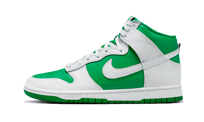 Nike Dunk High Stadium Green White, Stadium Green/Stadium Green/White/White (DV0829-300)