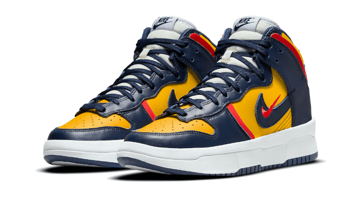 Nike Dunk High Up Michigan, Varsity Maize/Midnight Navy-University Red (DH3718-701)