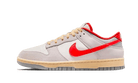 Nike Dunk Low Athletic Department Picante Red, Sail/Photodust/Light Smoke Gray/Picante Red (FJ5429-133)