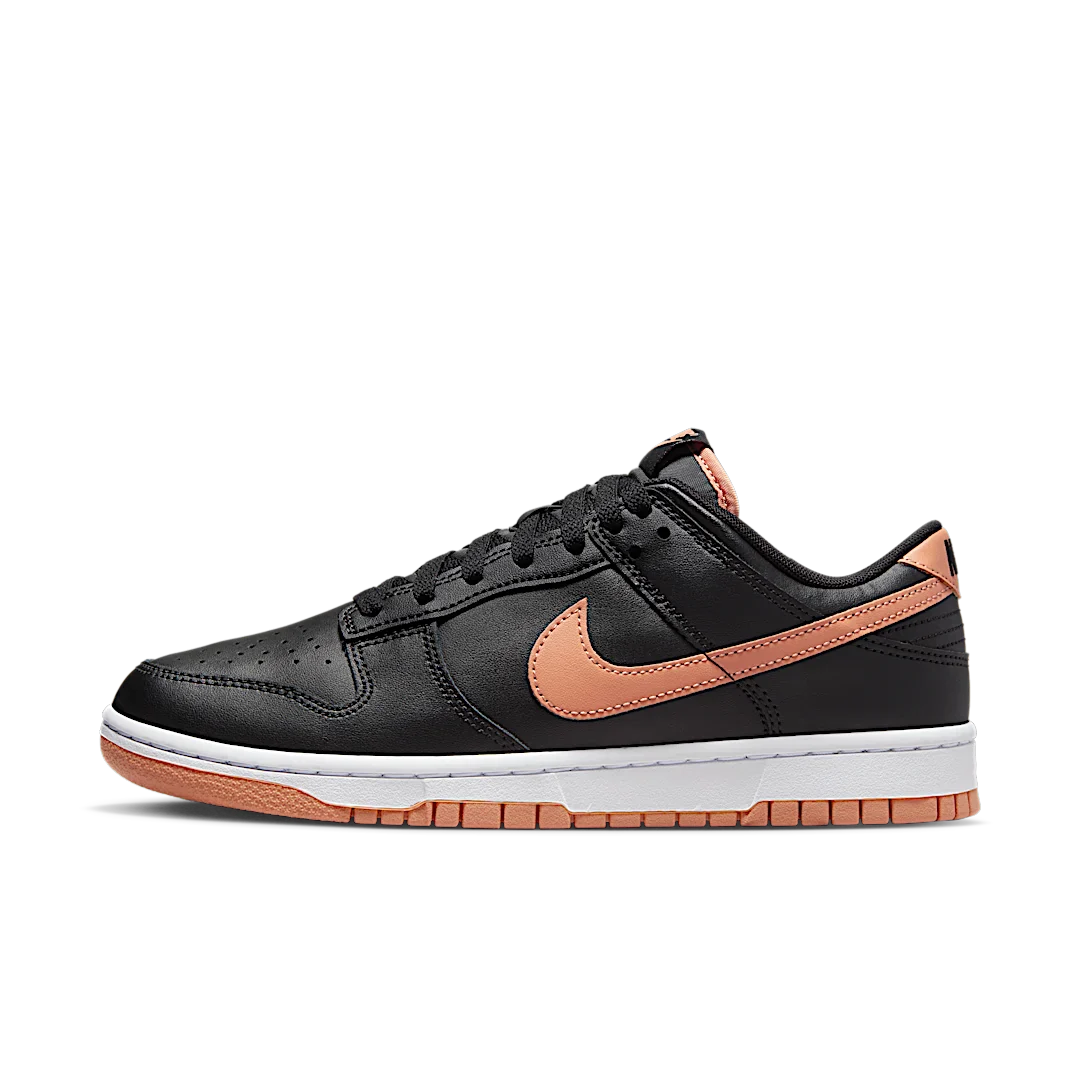 Nike Dunk Low Black Amber Brown, Black/Amber Brown/White (DV0831-004)