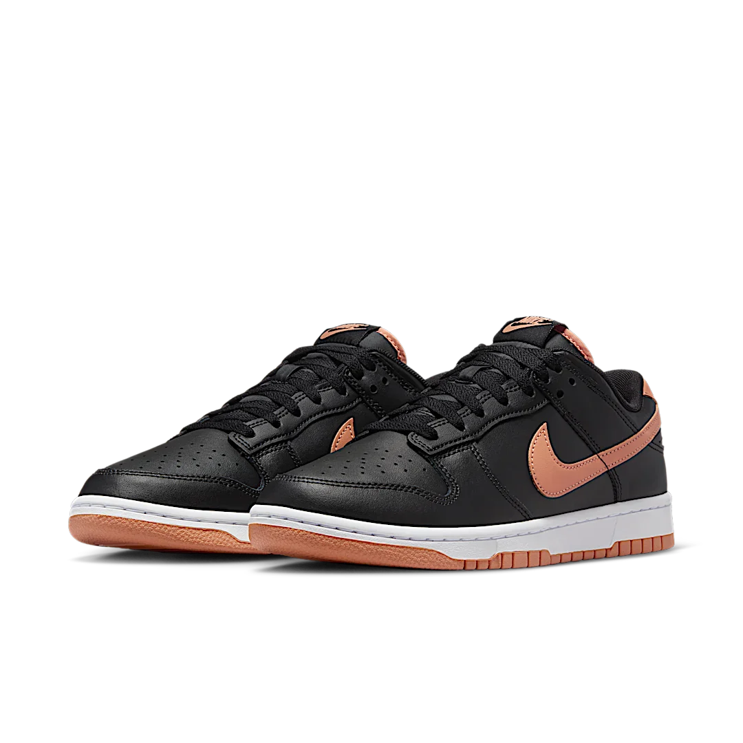 Nike Dunk Low Black Amber Brown, Black/Amber Brown/White (DV0831-004)