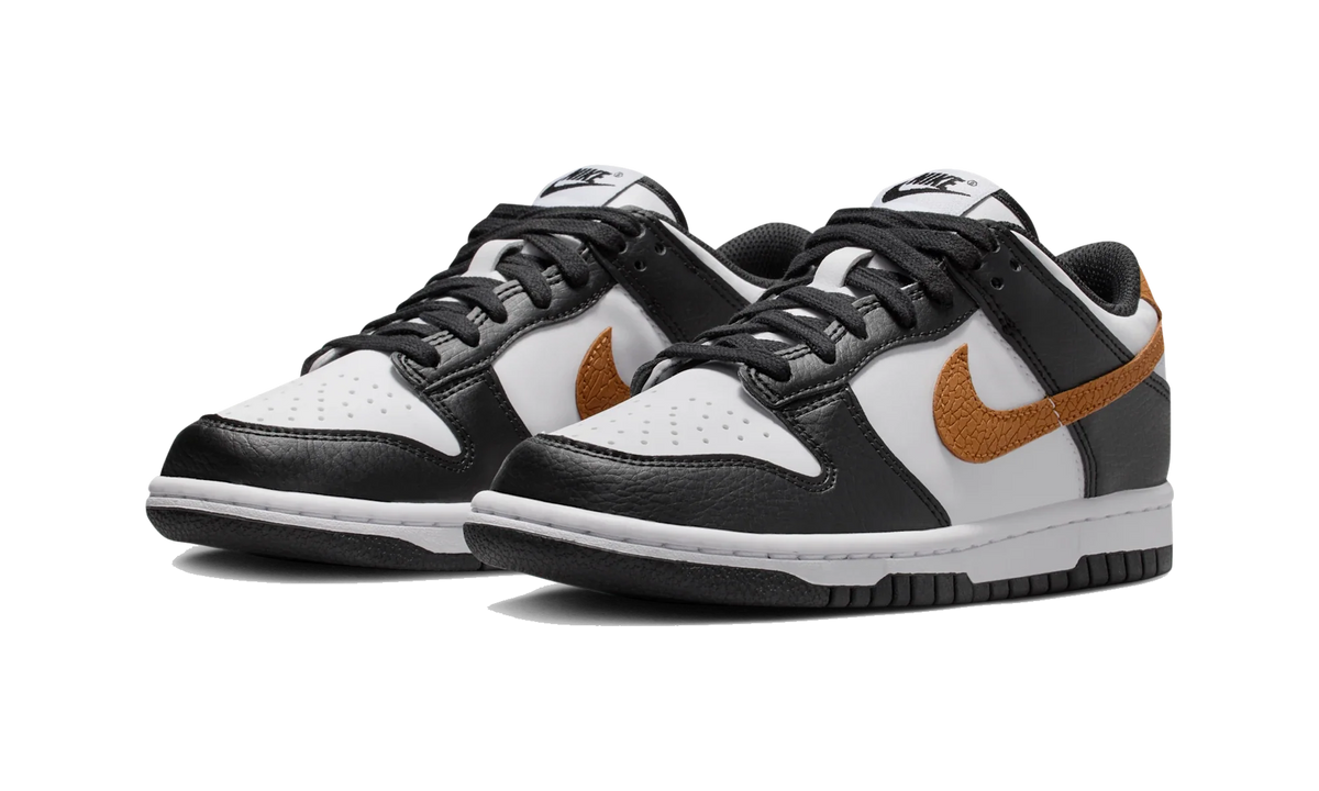 Nike Dunk Low Black Flax White