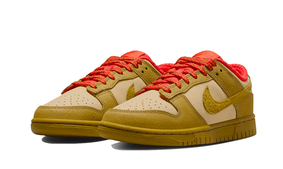 Nike Dunk Low Bronzine Sesame Picante Red, Sesame/Bronzine/Picante Red (FQ8897-252)