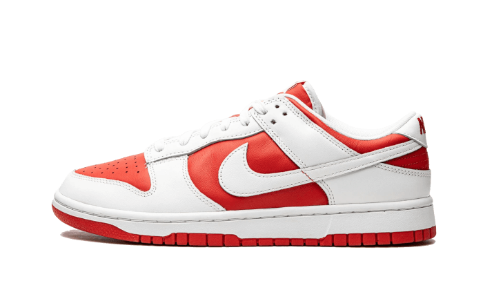 Nike Dunk Low Championship Red, University Red/White-Total Orange (DD1391-600)