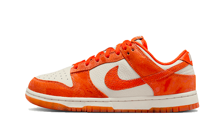 Nike Dunk Low Cracked Orange, Light Bone/Safety Orange/Laser Orange (FN7773-001)