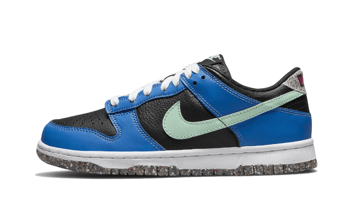 Nike Dunk Low Crater Blue Black, Black/Light Photo Blue/Active Pink/Mint Foam (DR0165-001)