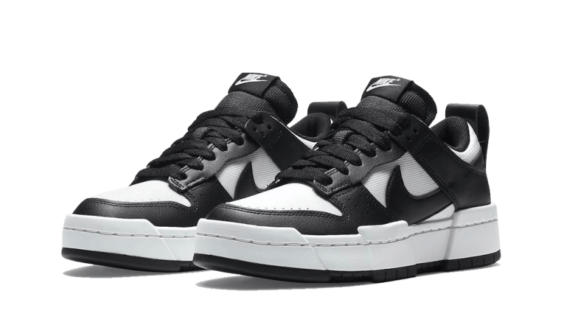 Nike Dunk Low Disrupt Black White, Summit White/Black-Summit White (CK6654-102)