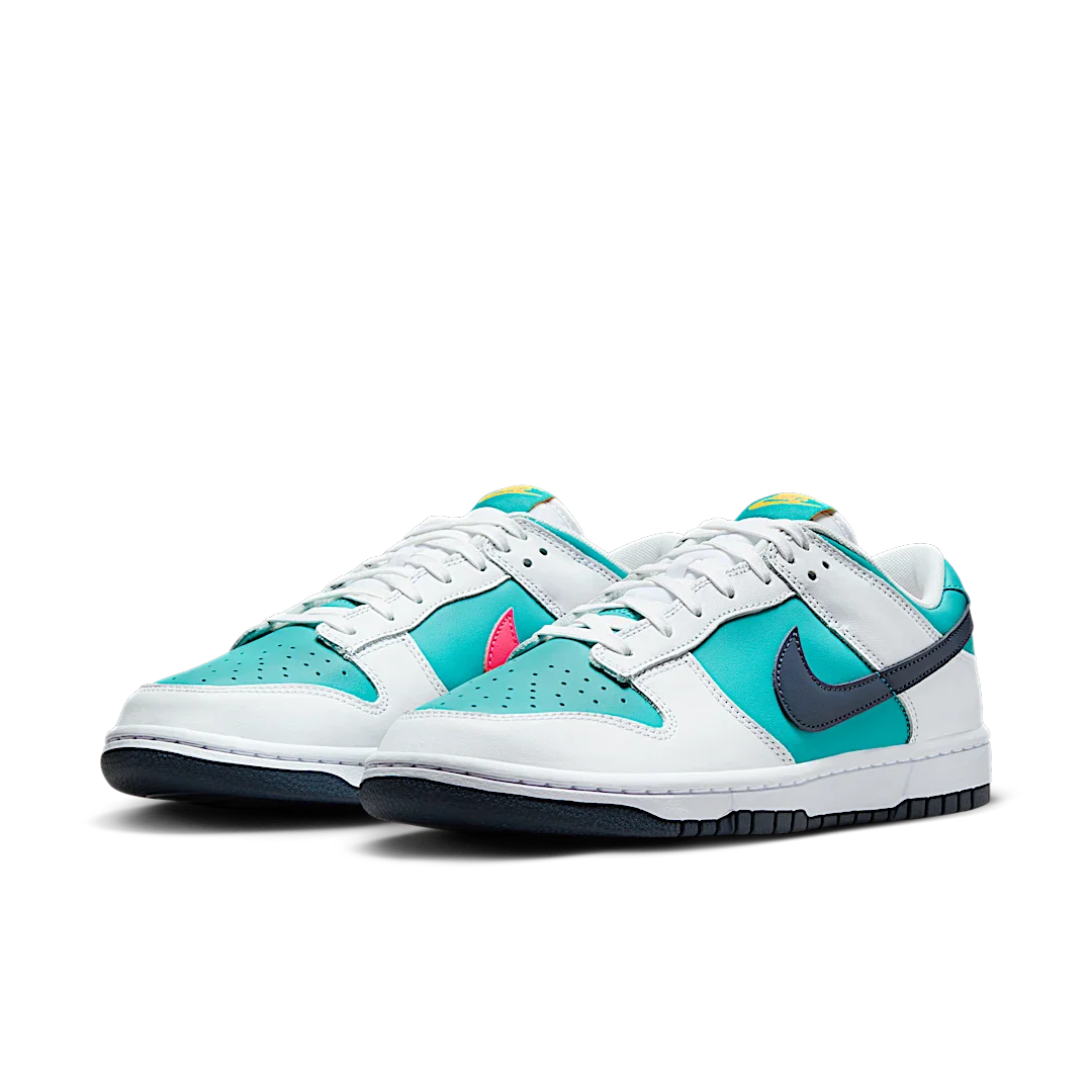 Nike Dunk Low Dusty Cactus, Dusty Cactus/Thunder Blue/White/Racer Pink/Laser Orange (HF4850-345)