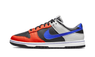 Nike Dunk Low EMB NBA 75th Anniversary Knicks, Black/Racer Blue-Grey Fog-Orange (DD3363-002)