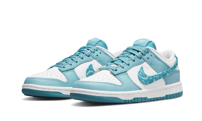 Nike Dunk Low Essential Paisley Pack Worn Blue, White/Worn Blue-White (DH4401-101)