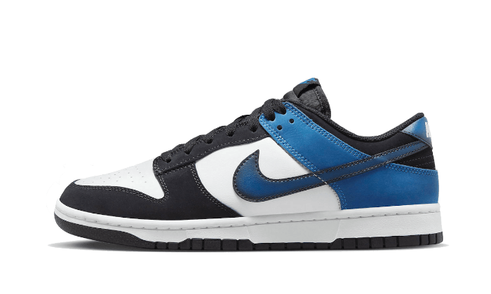 Nike Dunk Low Industrial Blue, Summit White/Industrial Blue-Black-White (FD6923-100)