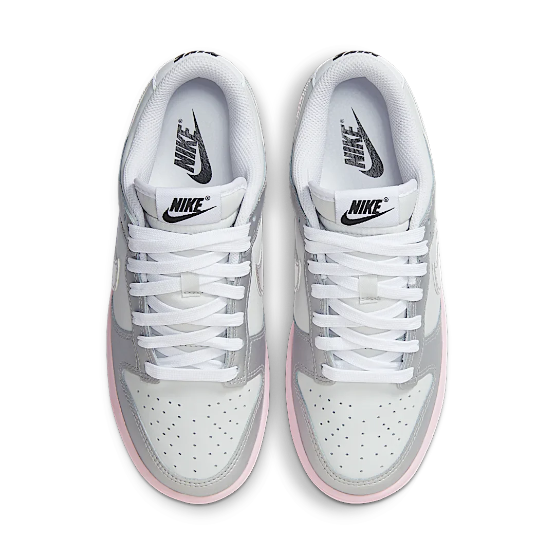 Nike Dunk Low LX Metallic Silver Pink Foam, Photon Dust/Metallic Silver-Pink Foam-Medium Soft Pink (HM3698-006)