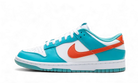 Nike Dunk Low Miami Dolphins, White/Cosmic Clay/Dusty Cactus (DV0833-102)