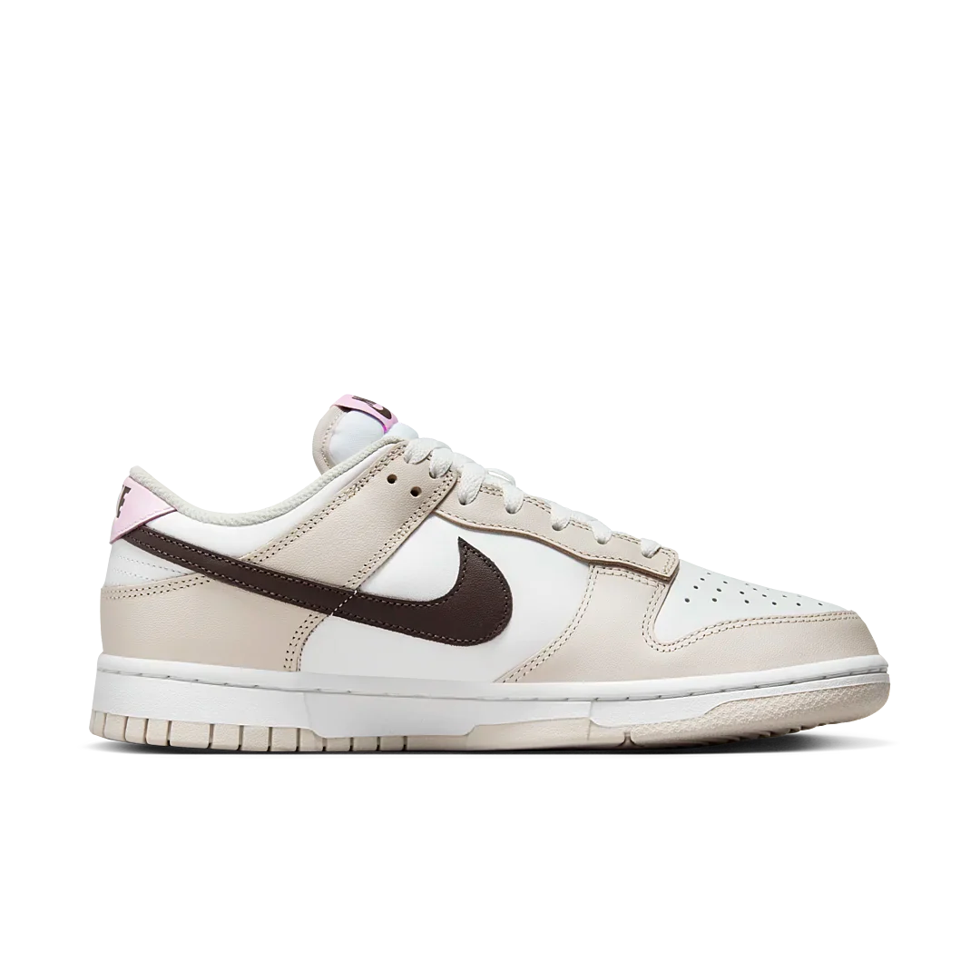 Nike Dunk Low Neapolitan, Summit White/Baroque Brown/Light Orewood Brown/Pink Foam (HF9990-100)