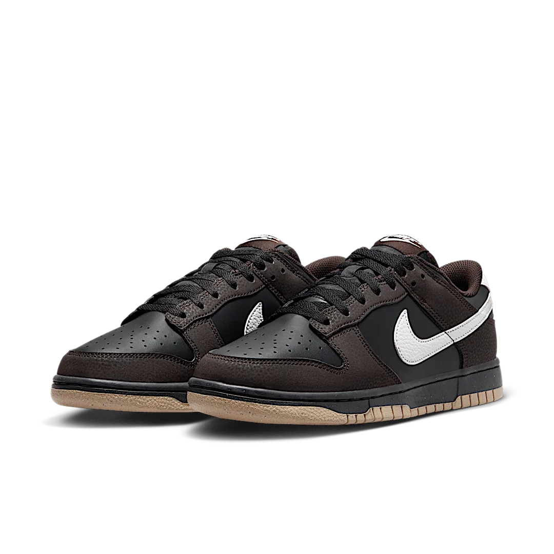 Nike Dunk Low Next Nature Velvet Brown, Black/Summit White/Velvet Brown/Khaki (HF9984-001)