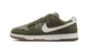 Nike Dunk Low Premium SE Woven Medium Olive Gum
