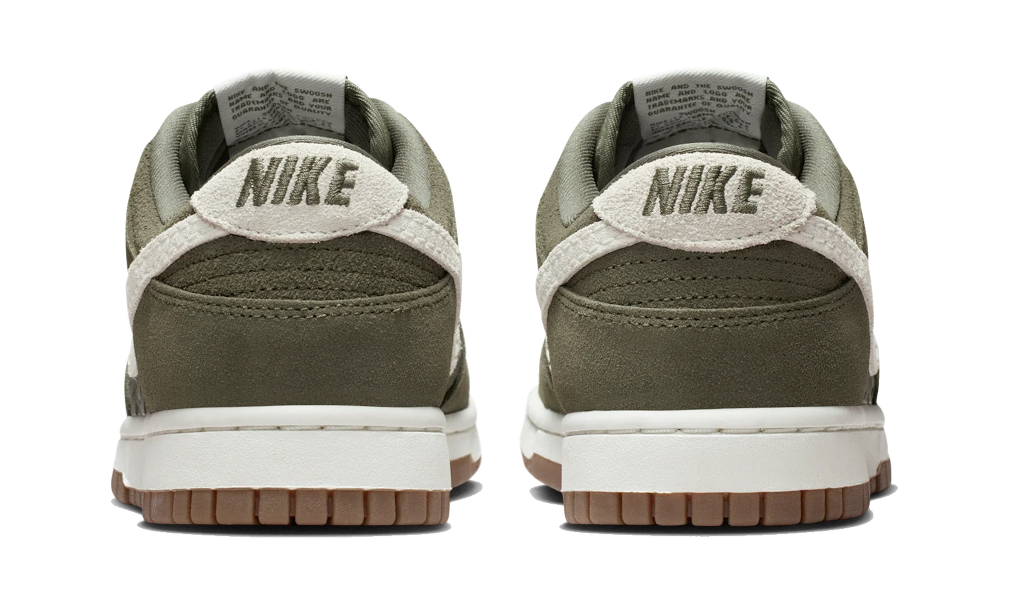Nike Dunk Low Premium SE Woven Medium Olive Gum