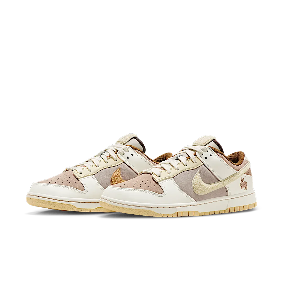 Nike Dunk Low Retro PRM Year of the Rabbit Fossil Stone (2023), Fossil Stone/Coconut Milk-Sail-Light Bone-Sesame (FD4203-211)