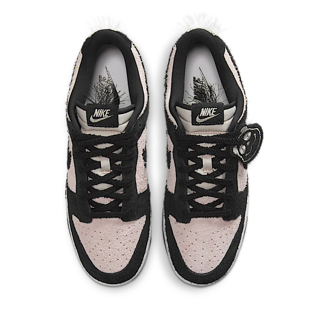 Nike Dunk Low Retro SE Panda-Monium White Black Suede, White/Black/Black (IB2990-100)