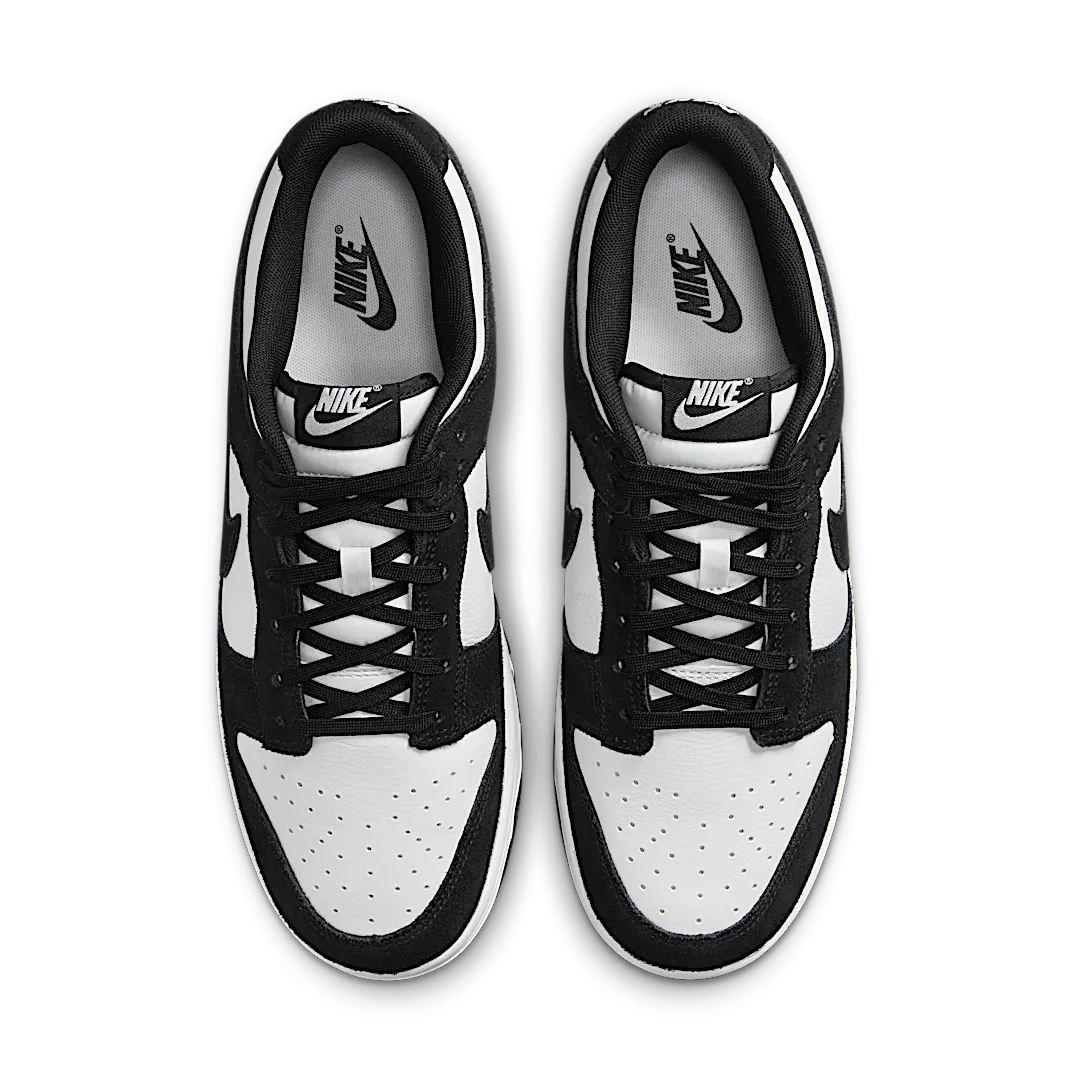 Nike Dunk Low Retro SE Suede Panda, White/Black-White (FQ8249-100)