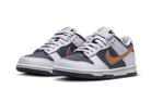 Nike Dunk Low SE Copper Swoosh, Thunder Blue/Barely Grape/Violet Frost/Metallic Copper (DX1663-400)