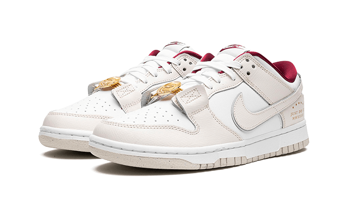 Nike Dunk Low SE Just Do It White Phantom, White/Team Red/Photon Dust/Phantom (DV1160-100)